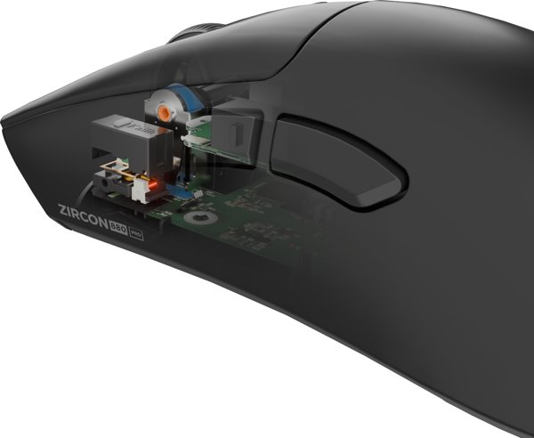 Genesis Zircon 880 Pro Gaming Ασύρματο Ποντίκι 30000DPI - Μαύρο