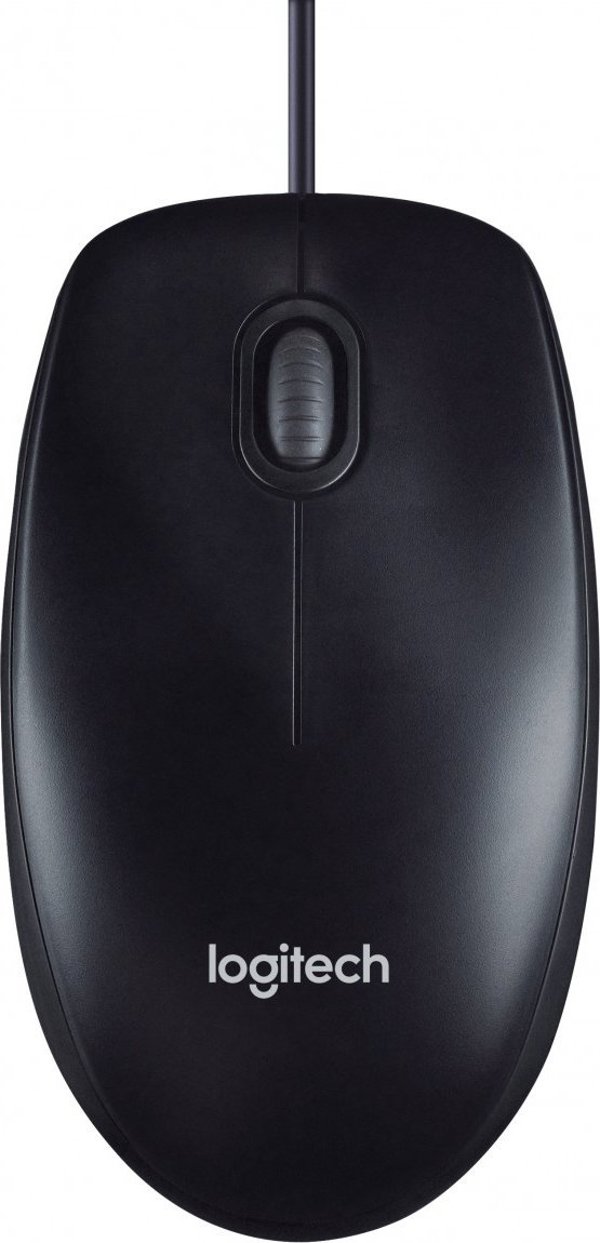 Logitech M90 Ενσύρματο Ποντίκι Υπολογιστή, Οπτικό, 1000 DPI, Γκρι