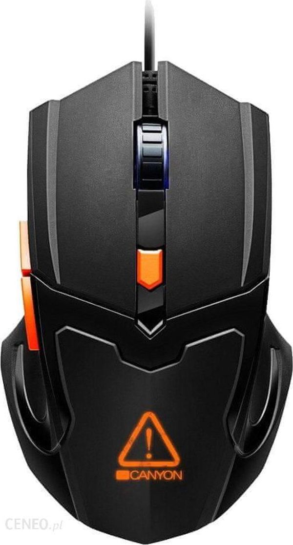 Canyon Vigil Gaming Ποντίκι με RGB Φωτισμό, 6 Προγραμματιζόμενα Πλήκτρα και Ρυθμιζόμενο DPI (CND-SGM02RGB)