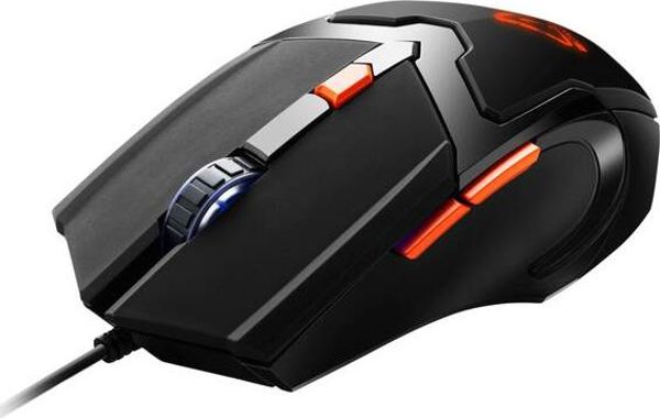 Canyon Vigil Gaming Ποντίκι με RGB Φωτισμό, 6 Προγραμματιζόμενα Πλήκτρα και Ρυθμιζόμενο DPI (CND-SGM02RGB)