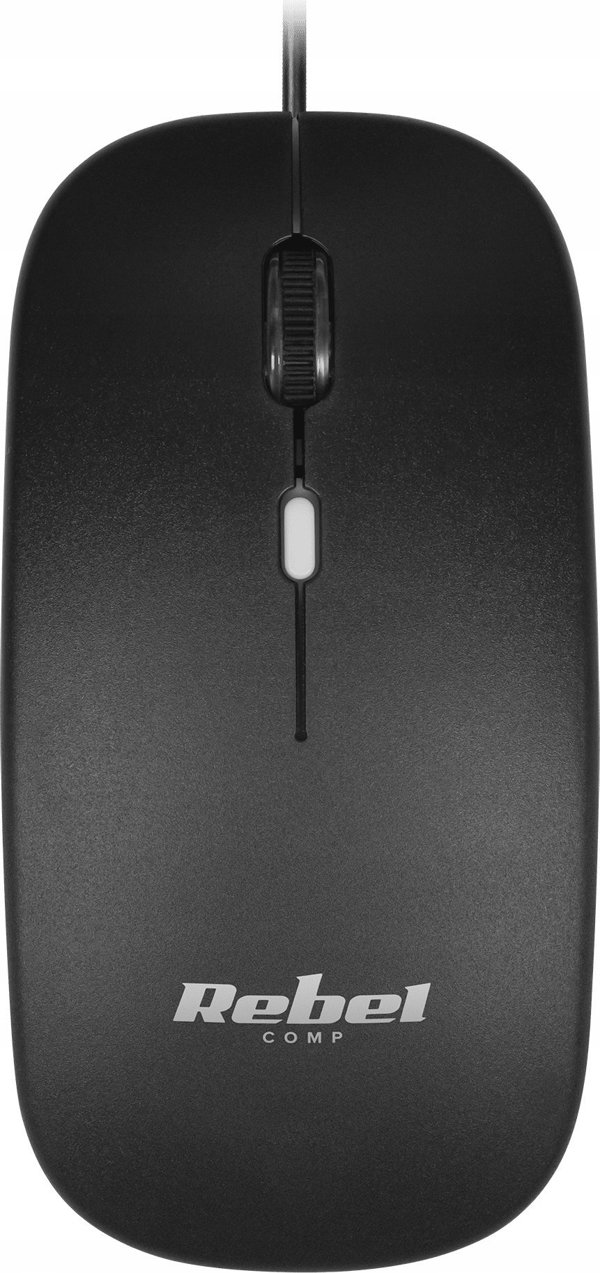 Rebel Comp Ποντίκι WDM210, Ενσύρματο Optical Mouse, Μαύρο