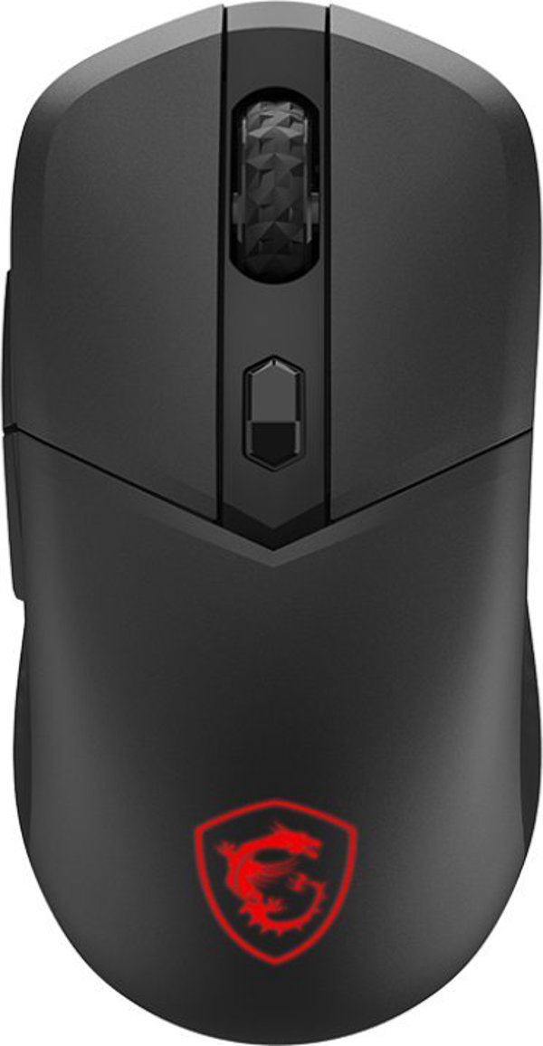 MSI Versa 300 Ασύρματο Ποντίκι Υπολογιστή, Οπτικός Αισθητήρας, Για Δεξιόχειρες, Μαύρο
