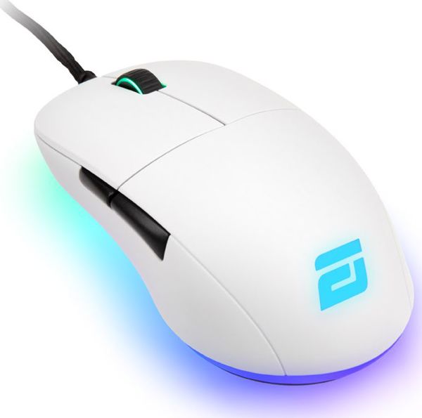 Endgame Gear XM1 RGB Gaming Ποντίκι, 16.7 εκατομμύρια Χρώματα, 14 LED, Λευκό (EGG-XM1RGB-WHT)
