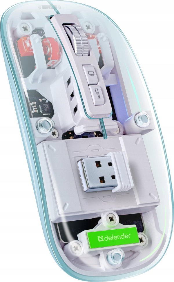 Ασύρματο ποντίκι Defender IXES MM-999 οπτικό 2400dpi 2.4GHz + Bluetooth ΜΠΑΤΑΡΙΑ αθόρυβο silent