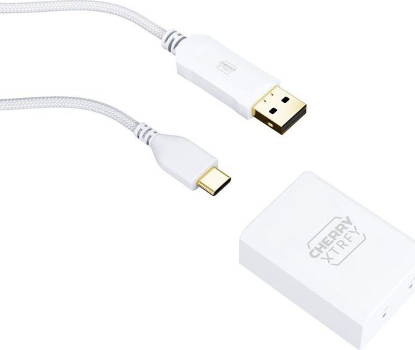 Mysz Cherry Cherry XTRFY CX-M64W-PRO-WHITE Wireless Maus [outlet]