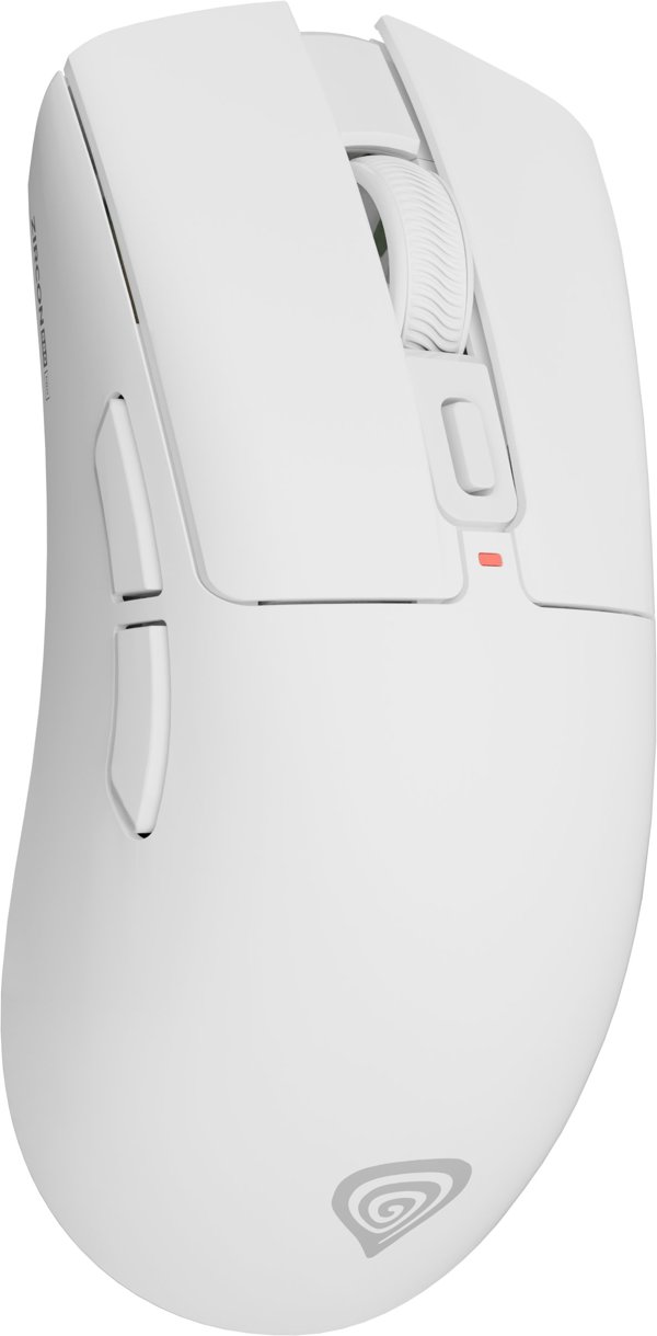 Genesis Zircon 880 Pro Ασύρματο Gaming Ποντίκι, 8K/8K, 30000 DPI, Λευκό