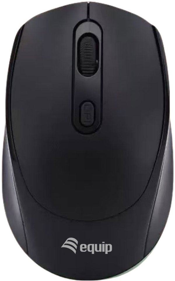 Mysz Equip Kompaktmaus Wireless Dual Mode 4Btn L+R czarny