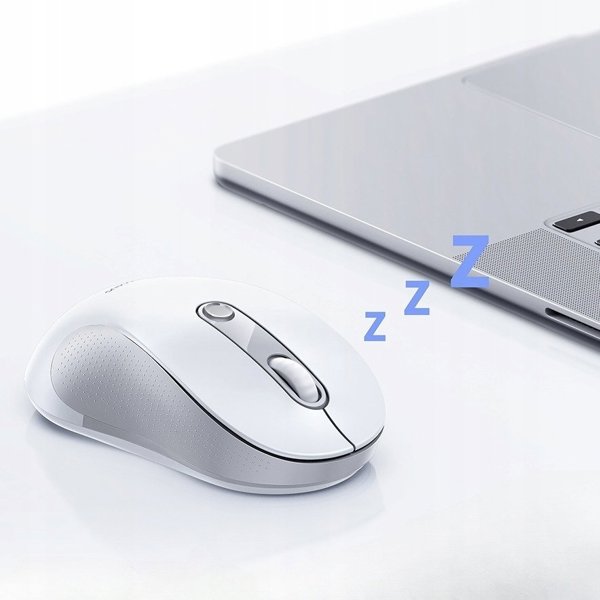 Baseus F02 Ασύρματο Εργονομικό Ποντίκι USB 2.4GHz - Λευκό