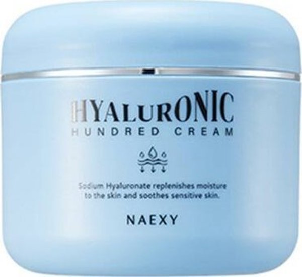 Naexy Hyaluronic Hundred Cream πλούσια κρέμα με υαλουρονικό οξύ 100g