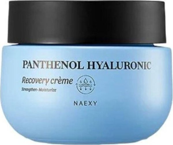 Naexy Panthenol Hyaluronic Recovery Cream αναγεννητική κρέμα προσώπου 50g