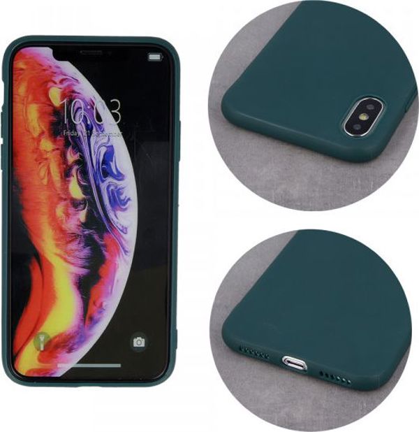 Matt TPU θήκη για Samsung A42 5G πράσινο δάσος