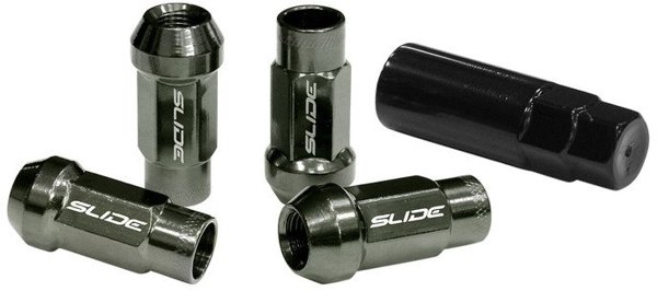 Nakretki SLIDE JDM M12x1,25 Titanium