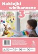 Naklejki Wielkanocne Galazka i zajaczek 3 sztuki