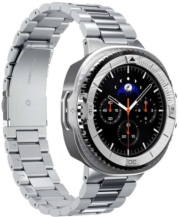 Προστατευτική Κάλυψη Spigen Bezel Tune Pro για Samsung Galaxy Watch 8 Classic 46mm Silver