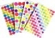 Αυτοκόλλητα χαρτιού χρωματιστά 9x15cm 4φύλλα MIX