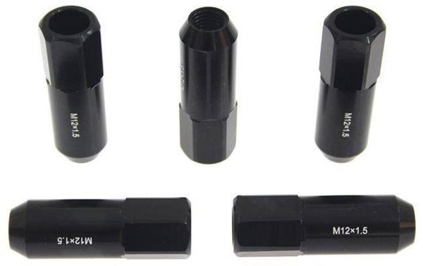 Περικόχλια JBR 60mm M12 x1,5 Μαύρα