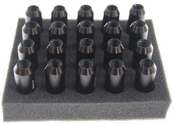 Περικόχλια JBR 60mm M12 x1,5 Μαύρα