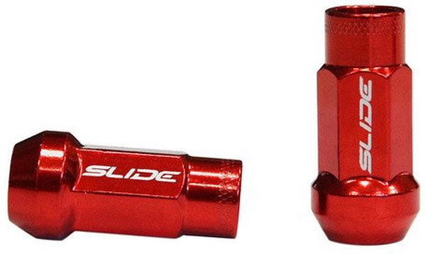 Nakretki SLIDE JDM M12x1,5 Czerwone