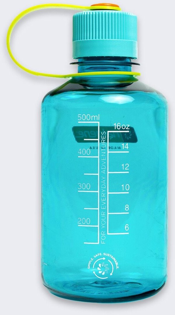Nalgene Μπουκάλι Narrow Mouth 0.5L, Χρώμα Cerulea