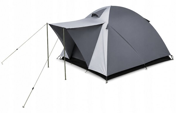 Namiot turystyczny Kubisport Namiot 3-4 Osobowy Dwupowłokowy Wodoodporny KS OUTDOOR 210 x 200 x 130 cm