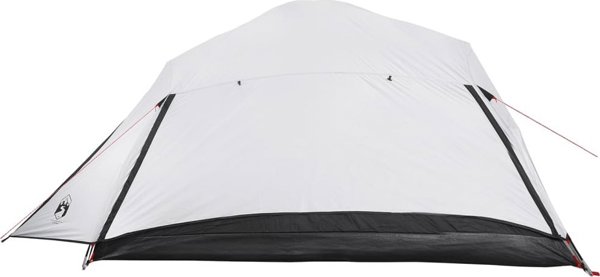 vidaXL Τουριστικός Τέντας 4 Ατόμων, άσπρος, σκιασμένος, αδιάβροχος