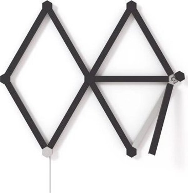 Nanoleaf Lines Καλύμματα για Φωτιστικά, Μαύρο Ματ, 9 Τεμάχια