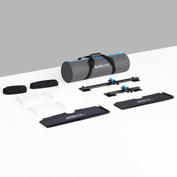Nanlite Dual-Panel Coupler Kit with Softbox for Pavoslim 120B/120C (AS-DPC-PS120-KIT)