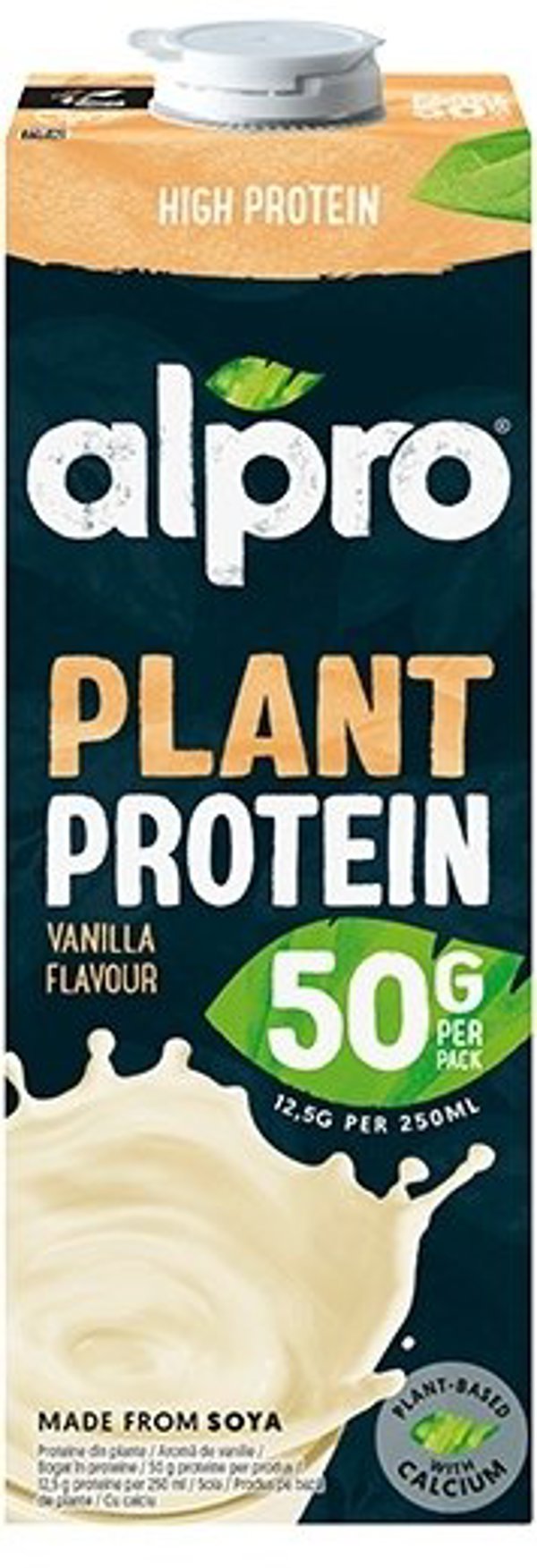 Napoj sojowy wysokobialkowy ALPRO Plant Protein waniliowy 1l