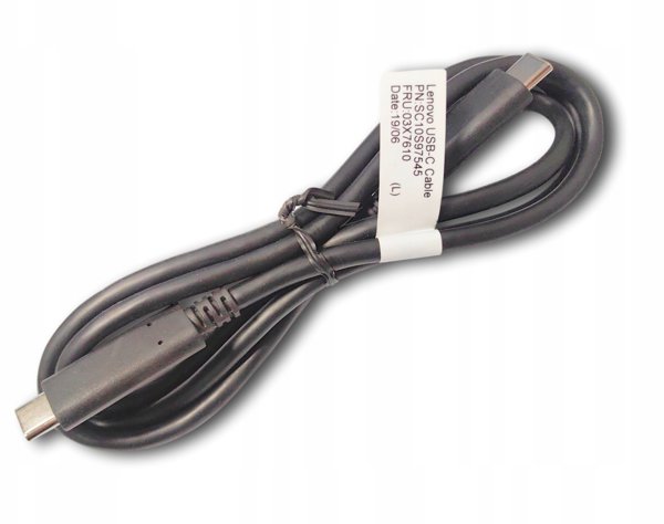 Lenovo Καλώδιο USB Type-C για Φόρτιση και Μεταφορά Δεδομένων