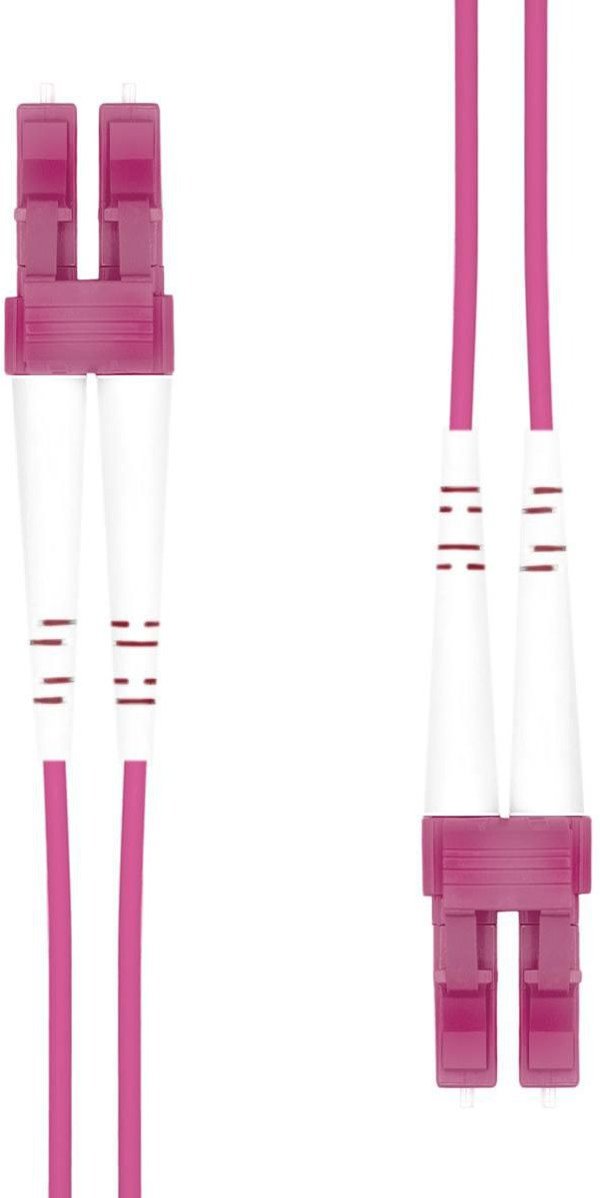 Garbot Οπτικό Καλώδιο Fiber LC/LC-PC OM4, 0.5m