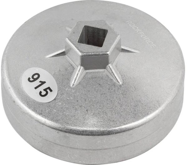 Rockforce Καπάκι Φίλτρου Λαδιού 1/2" 92mm, 15-Γωνιακό, Εργαλείο Αφαίρεσης Φίλτρων