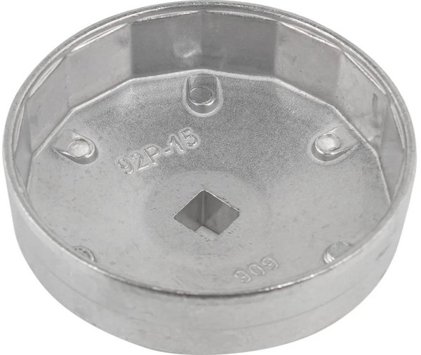 Rockforce Καπάκι Φίλτρου Λαδιού 1/2" 92mm, 15-Γωνιακό, Εργαλείο Αφαίρεσης Φίλτρων