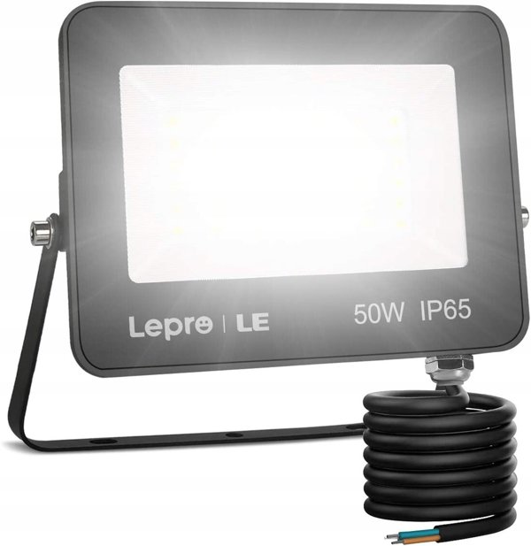 Naświetlacz Bemko Naświetlacz LED LEPRO 340003-DW-EU 50W 5000lm 5000K IP65