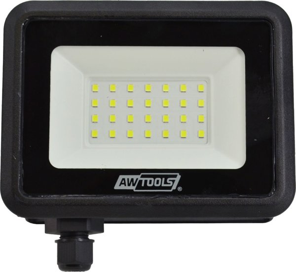 AWTools Προβολέας LED Slim 20W, IP65, 110°, Αλουμίνιο, Αδιάβροχος για Εσωτερικούς και Εξωτερικούς Χώρους