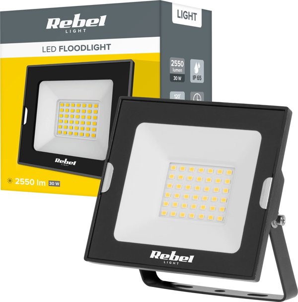 Προβολέας LED Rebel Light 30W 4000K 230V - Εξωτερικός Φωτισμός