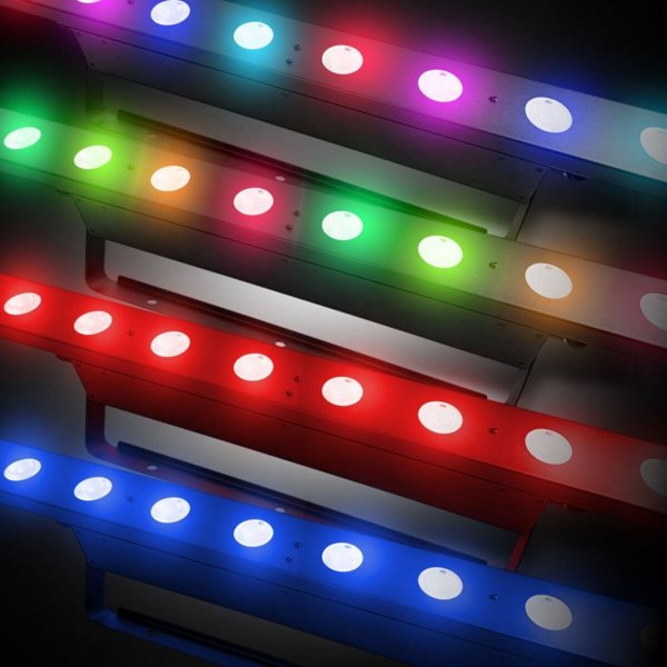 Evolights Pixel Bar 12x4W RGBA LED Φωτιστική Μπάρα Εφέ