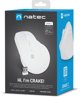 Natec Crake 2 Ασύρματο Κάθετο Ποντίκι BT 5.2 & 2.4GHz Λευκό