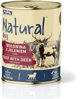 NATURAL NATURAL Wołowina z jeleniem i dynią mokra karma dla psów 800g