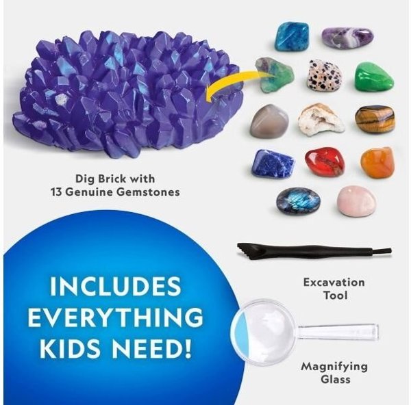 National Geographic National Geographic Jumbo Gemstone Dig Kit