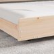 Φυσικό Πλαίσιο Κρεβατιού από Πεύκο 80 x 200 cm