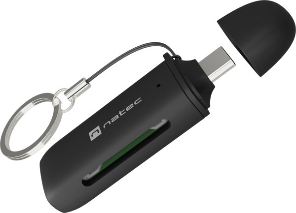 NATEC card reader Scarab C SD/MICRO SD USB 3.2 Gen 1 black