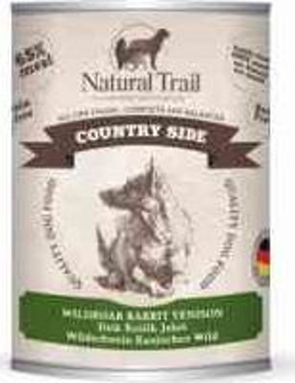 Natural Trail NATURAL TRAIL PIES pusz.800g COUNTRY WILDBOAR, RABBIT, VENISON /6