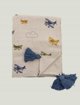 Bloomingville Nature Queen - Παιδική Κουβέρτα Plane Throw - Nature - 5711173336067