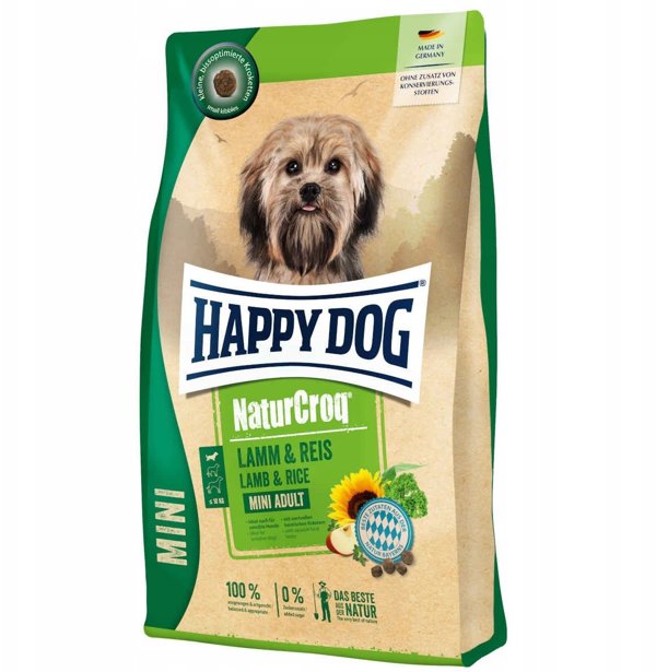 NaturCroq Mini αρνί και ρύζι, ξηρή τροφή 4kg