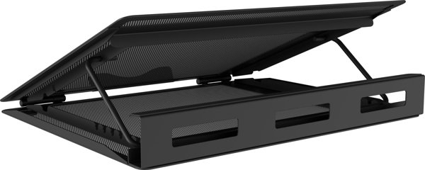Natec Tern 2 Βάση Laptop, 12.1"-17.3", Μαύρο, NPL-2271