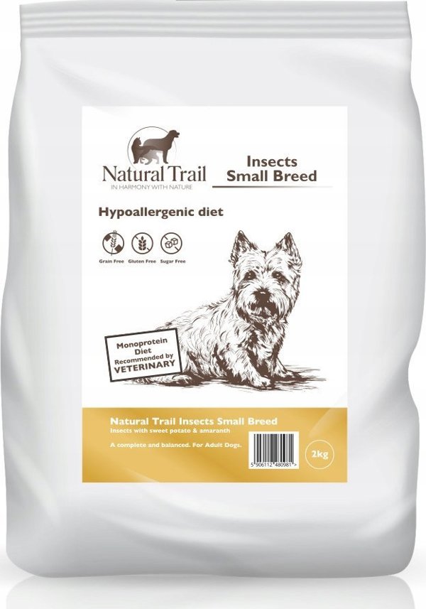 NATURAL TRAIL Τροφή για Σκύλους με Έντομα 2kg
