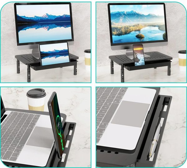 K672J ΤΡΑΠΕΖΑΚΙ ΓΙΑ LAPTOP, ΕΚΤΥΠΩΤΗ ΚΑΙ ΟΘΟΝΗ ΜΕ ΡΥΘΜΙΣΗ