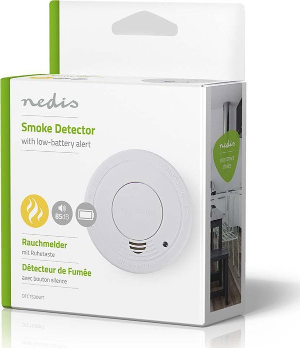 Nedis Nedis DTCTS30WT detektor dymu