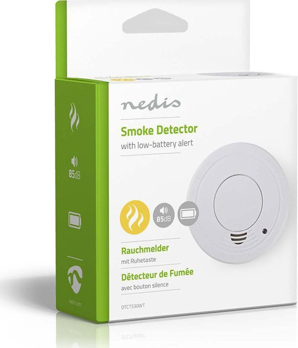 Nedis Nedis DTCTS30WT detektor dymu