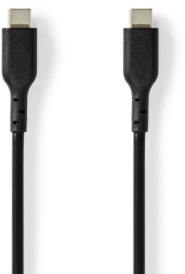Nedis CCGL60710BK20 Καλώδιο USB-C σε USB 2.0, 2m, Μαύρο